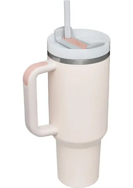 Stanley Quencher Pipetli Termos Bardak 1,18 lt Pembe