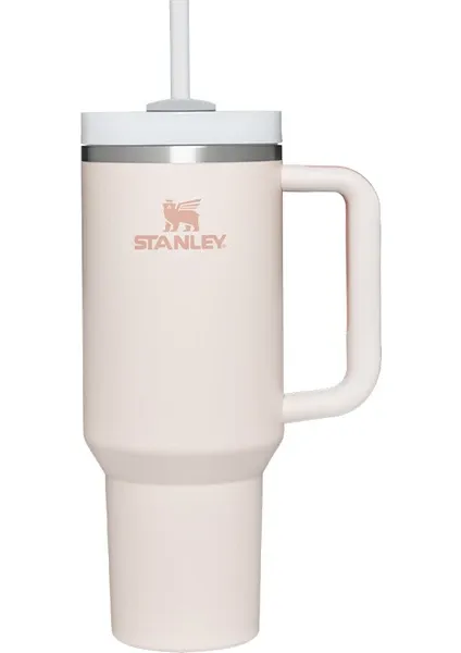 Stanley Quencher Pipetli Termos Bardak 1,18 lt Pembe