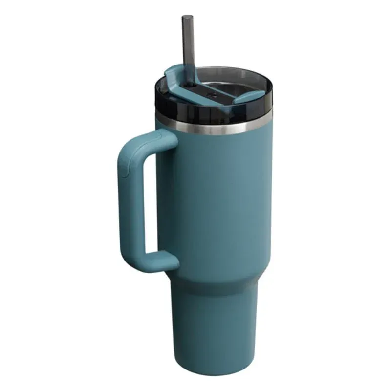 Stanley Quencher Pipetli Termos Bardak 1,18 lt Mavi