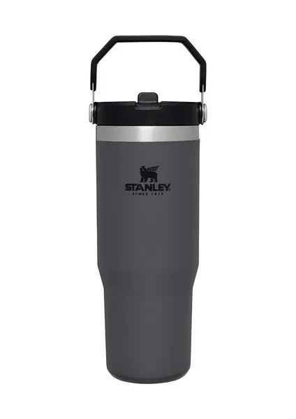 Stanley The Iceflow Flip Straw 0.89 lt Pipetli Termos Bardak Füme