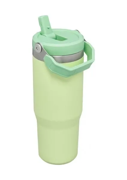 Stanley The Iceflow Flip Straw 0.89 lt Pipetli Termos Bardak Açık Yeşil