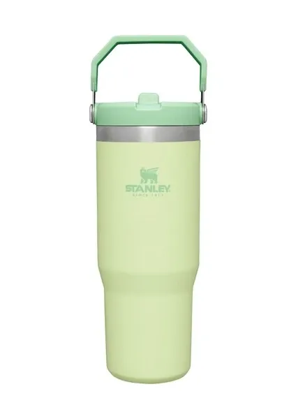 Stanley The Iceflow Flip Straw 0.89 lt Pipetli Termos Bardak Açık Yeşil