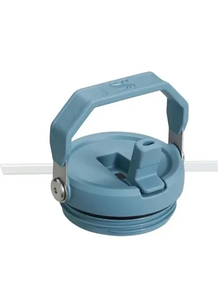 Stanley The Iceflow Flip Straw 0.89 lt Pipetli Termos Bardak Koyu Mavi