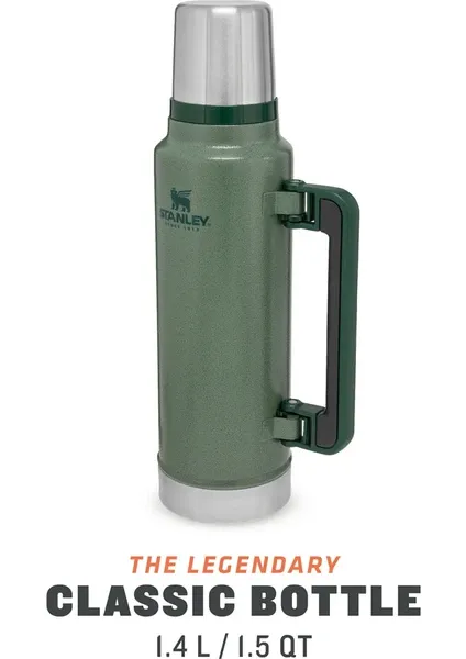 Stanley Legendary Klasik Vakumlu Paslanmaz Çelik Termos 1,4 lt Yeşil