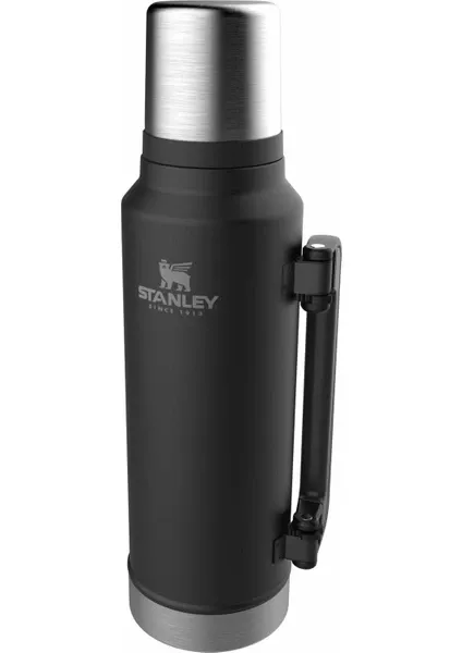 Stanley Legendary Klasik Vakumlu Paslanmaz Çelik Termos 1,4 lt Siyah
