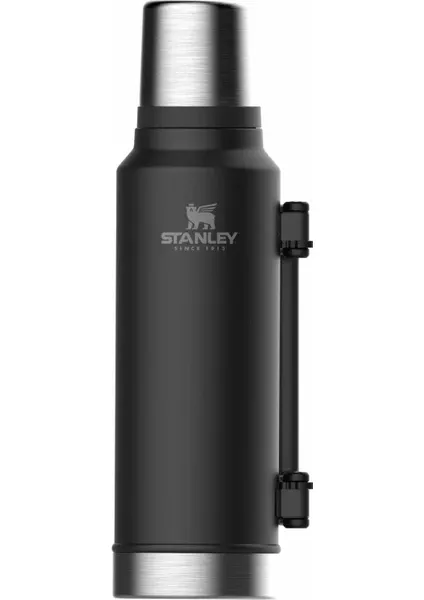 Stanley Legendary Klasik Vakumlu Paslanmaz Çelik Termos 1,4 lt Siyah
