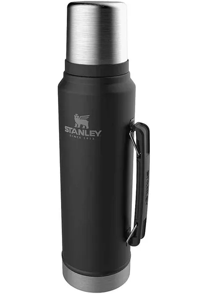 Stanley Legendary Klasik Vakumlu Paslanmaz Çelik Termos 1,0 lt Siyah