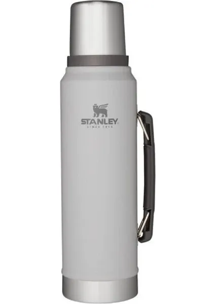 Stanley Legendary Klasik Vakumlu Paslanmaz Çelik Termos 1,0 lt Açık Gri