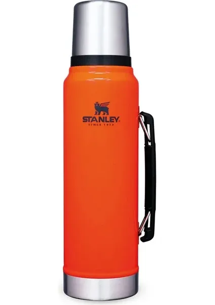 Stanley Legendary Klasik Vakumlu Paslanmaz Çelik Termos 1,0 lt Turuncu
