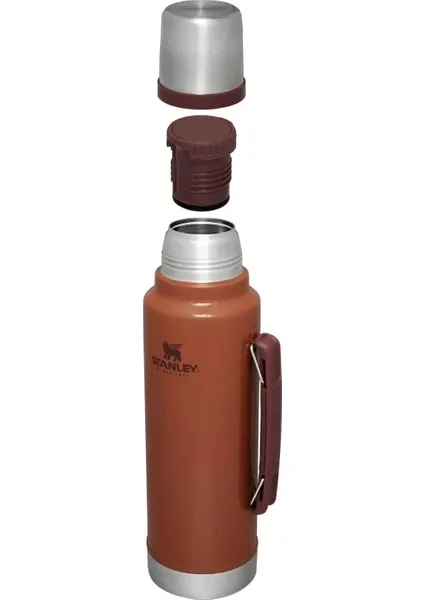 Stanley Legendary Klasik Vakumlu Paslanmaz Çelik Termos 1,0 lt Kahverengi