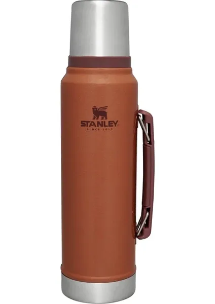 Stanley Legendary Klasik Vakumlu Paslanmaz Çelik Termos 1,0 lt Kahverengi