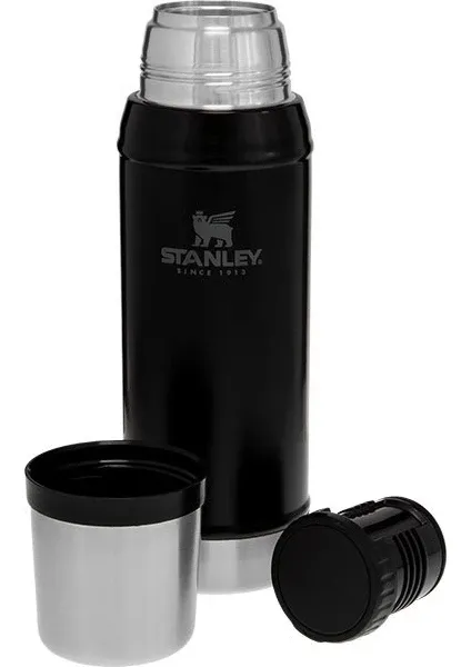Stanley Legendary Klasik Vakumlu Paslanmaz Çelik Termos 0,75 lt Siyah