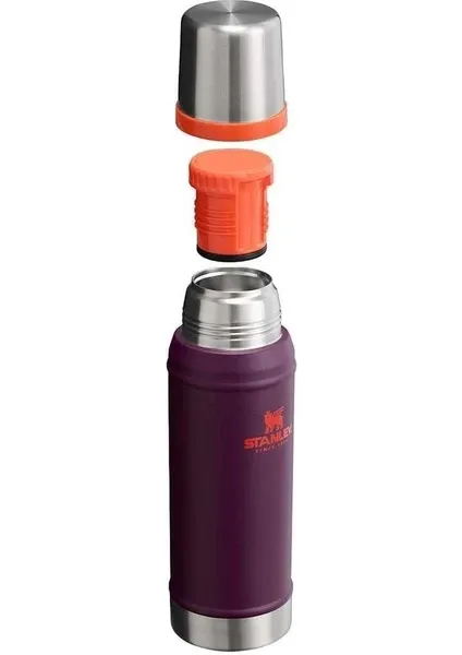Stanley Legendary Klasik Vakumlu Paslanmaz Çelik Termos 0,75 lt Koyu Mor