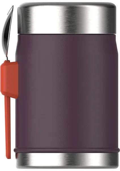 Stanley Legendary Klasik Vakumlu Paslanmaz Çelik Kaşıklı Yemek Termosu 0,40 lt Koyu Mor