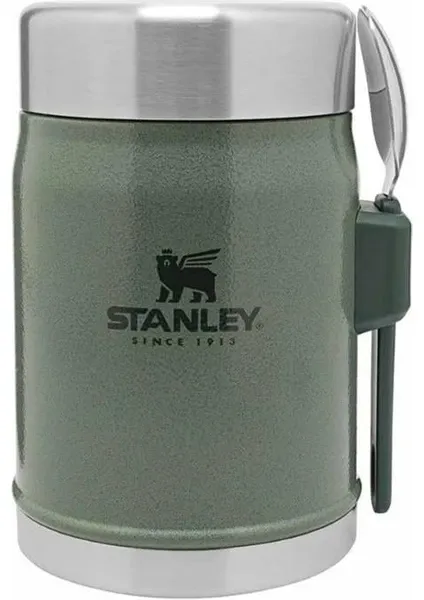 Stanley Legendary Klasik Vakumlu Paslanmaz Çelik Kaşıklı Yemek Termosu 0,40 lt Yeşil