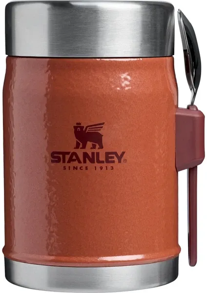 Stanley Legendary Klasik Vakumlu Paslanmaz Çelik Kaşıklı Yemek Termosu 0,40 lt Kahverengi