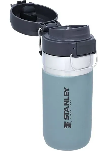 Stanley The Quick Flip Çelik Termos 0,47 lt Açık Mavi