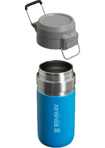 Stanley The Quick Flip Çelik Termos 0,47 lt Azur Mavisi