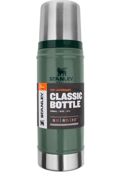 Stanley Legendary Klasik Vakumlu Paslanmaz Çelik Termos 0,47 lt Yeşil