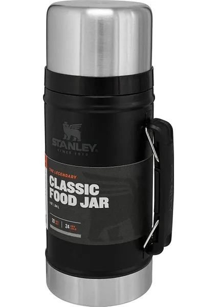 Stanley Legendary Klasik Vakumlu Paslanmaz Çelik Yemek Termosu 0,94 lt Siyah