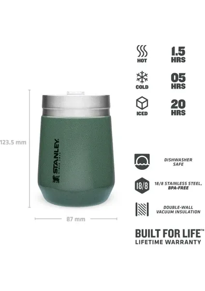 Stanley Go Everyday Tumbler Termos Bardak 0,29 lt Yeşil