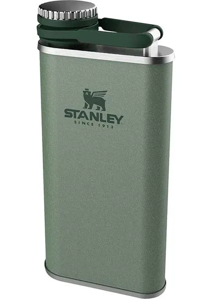 Stanley Klasik Paslanmaz Çelik Cep Matarası 0,23 lt Yeşil
