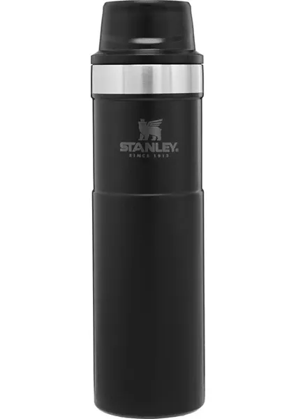 Stanley Klasik Trigger-action Termos Bardak 0,59 lt Siyah