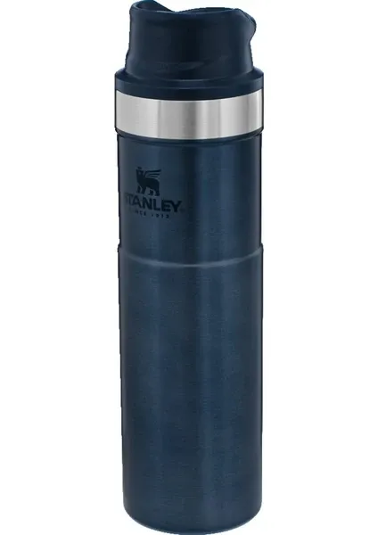 Stanley Klasik Trigger-action Termos Bardak 0,59 lt Mavi