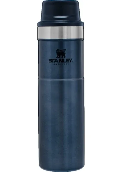 Stanley Klasik Trigger-action Termos Bardak 0,59 lt Mavi
