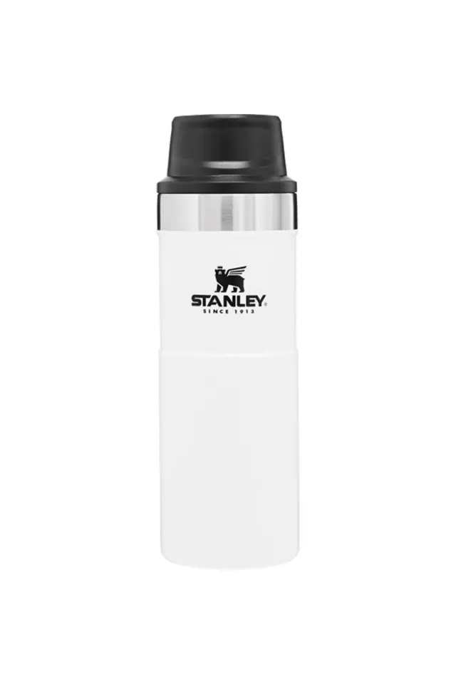 Stanley Klasik Trigger-action Termos Bardak 0,47 lt Beyaz