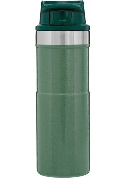 Stanley Klasik Trigger-action Termos Bardak 0,47 lt Yeşil