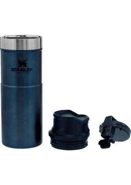 Stanley Klasik Trigger-action Termos Bardak 0,47 lt Lacivert