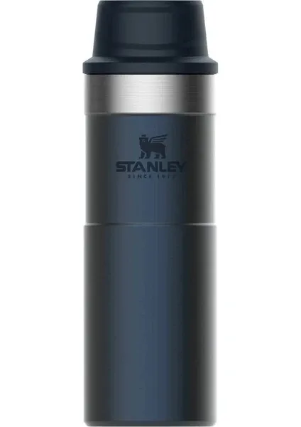 Stanley Klasik Trigger-action Termos Bardak 0,47 lt Lacivert