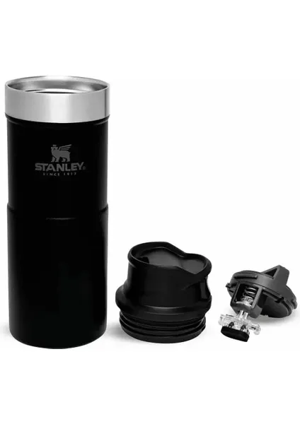 Stanley Klasik Trigger-Action Termos Bardak 0,35 lt Siyah