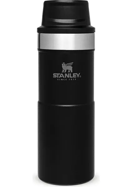Stanley Klasik Trigger-Action Termos Bardak 0,35 lt Siyah