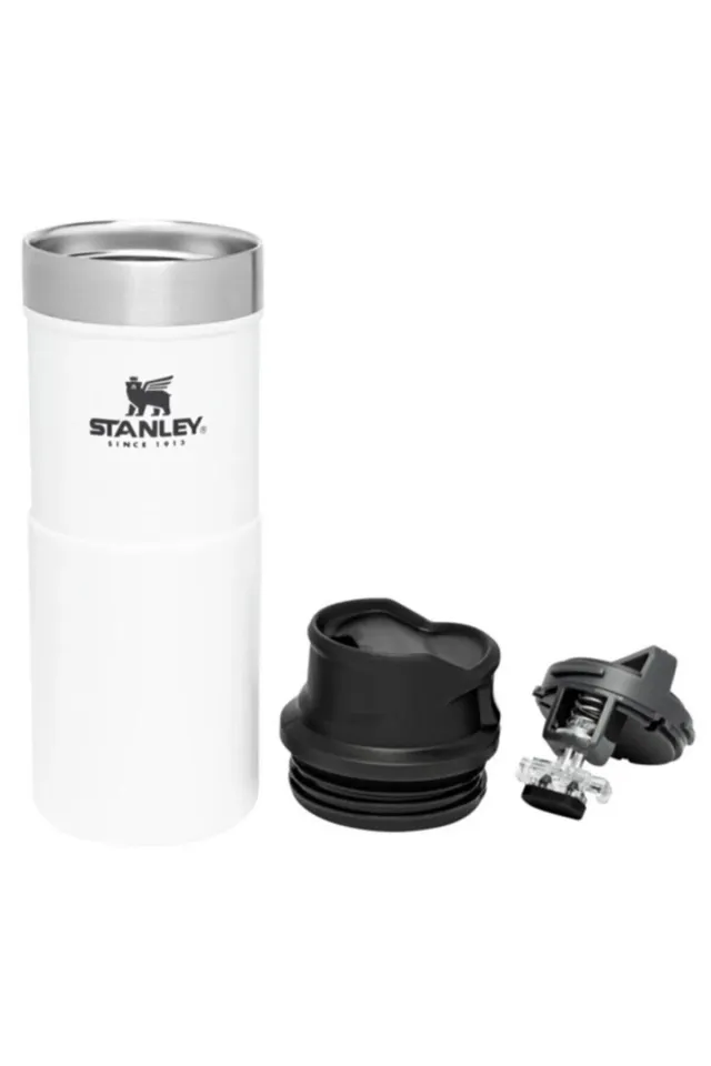 Stanley Klasik Trigger-action Termos Bardak 0,35 lt Beyaz