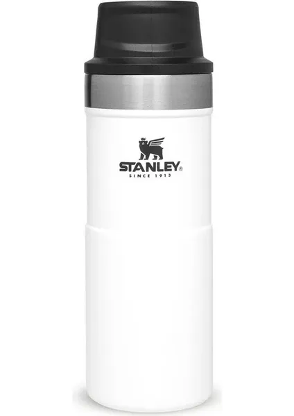 Stanley Klasik Trigger-action Termos Bardak 0,35 lt Beyaz