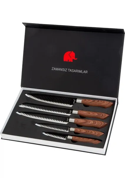 Jumbo Riva 5 Parça Bıçak Seti