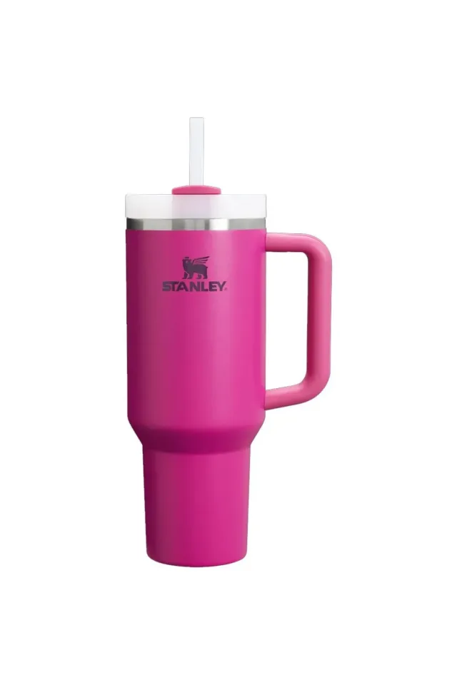 Stanley Quencher Pipetli Termos Bardak 1,18 lt Koyu Fuşya