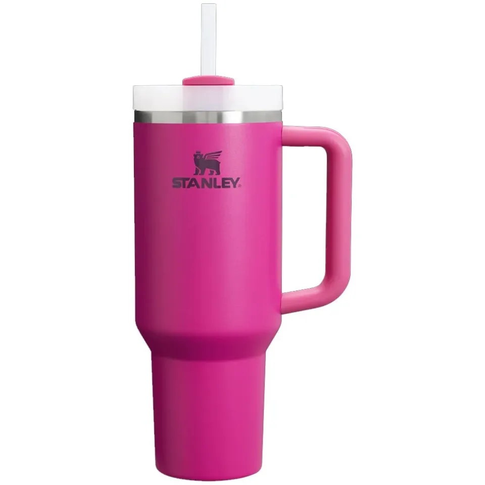 Stanley Quencher Pipetli Termos Bardak 1,18 lt Koyu Fuşya