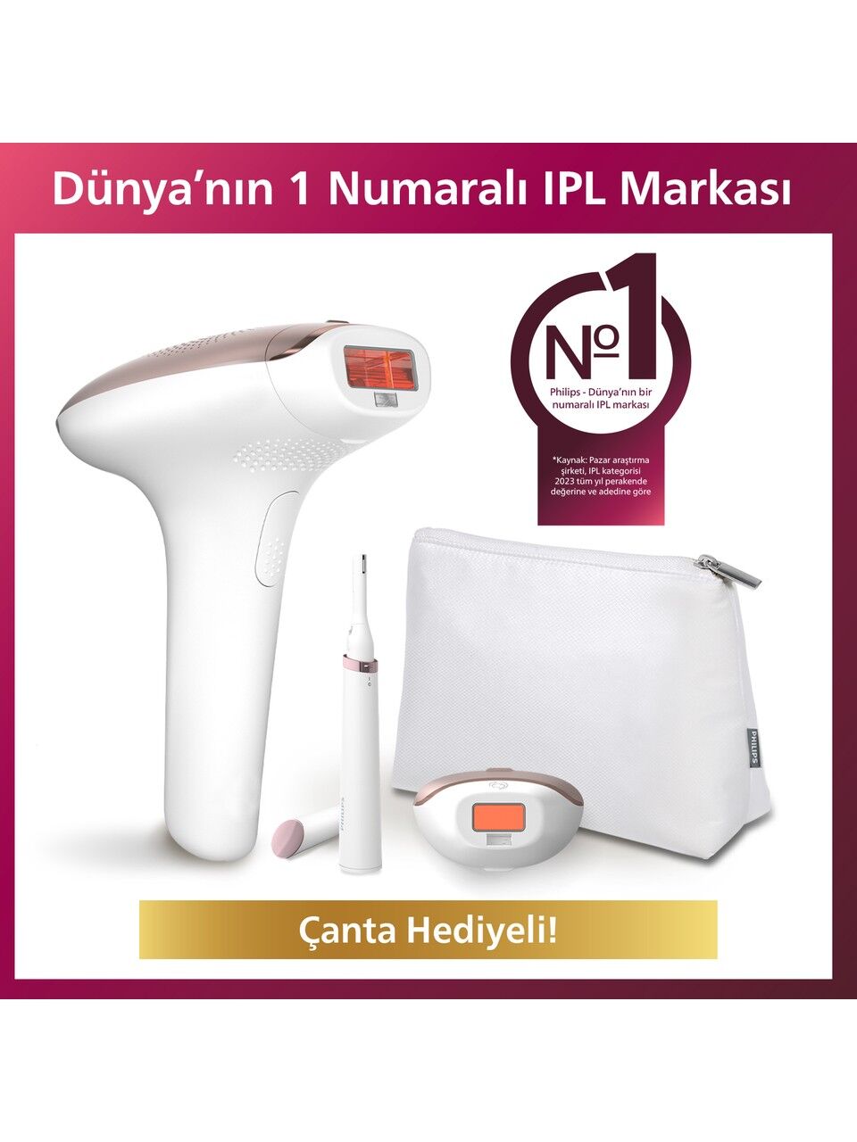 Philips Lumea BRI921/00 Lazer Epilasyon IPL Tüy Alma Cihazı+Kaş Düzeltici,Yüz+Vücut+Hassas Bölge Kullanımı