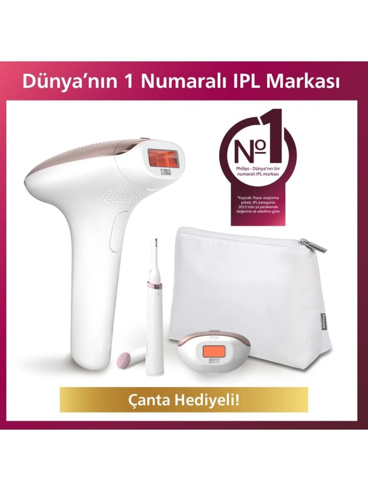 Philips Lumea BRI921/00 Lazer Epilasyon IPL Tüy Alma Cihazı+Kaş Düzeltici,Yüz+Vücut+Hassas Bölge Kullanımı