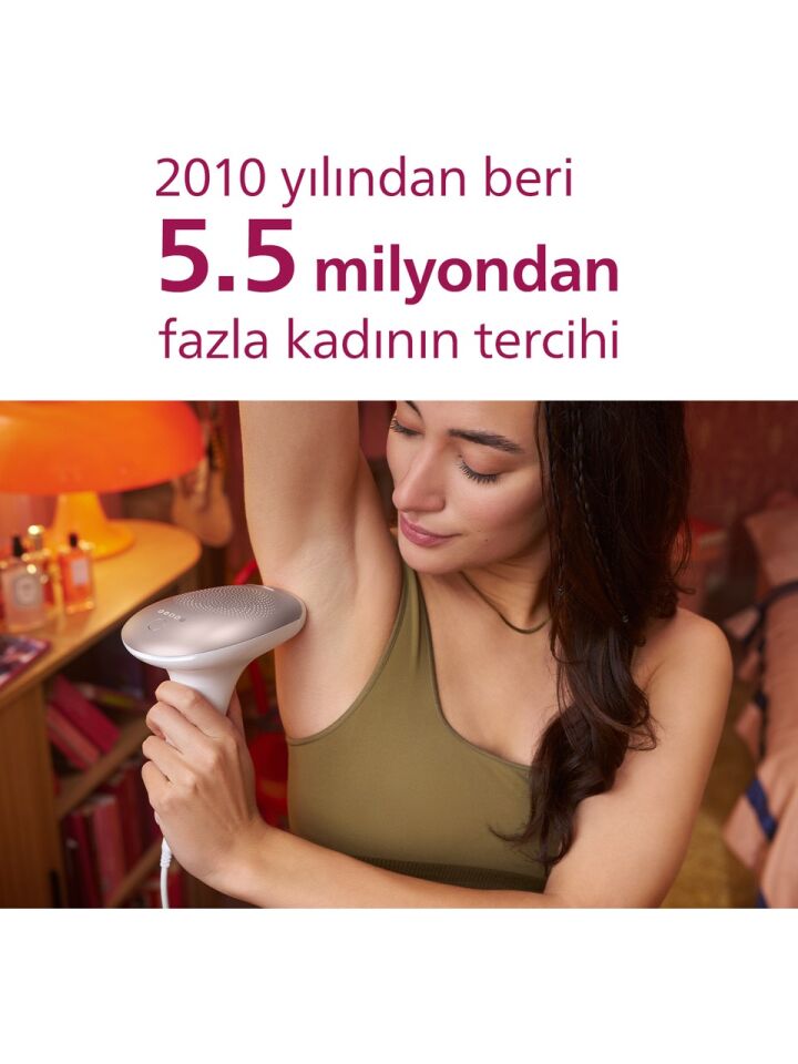 Philips Lumea BRI921/00 Lazer Epilasyon IPL Tüy Alma Cihazı+Kaş Düzeltici,Yüz+Vücut+Hassas Bölge Kullanımı
