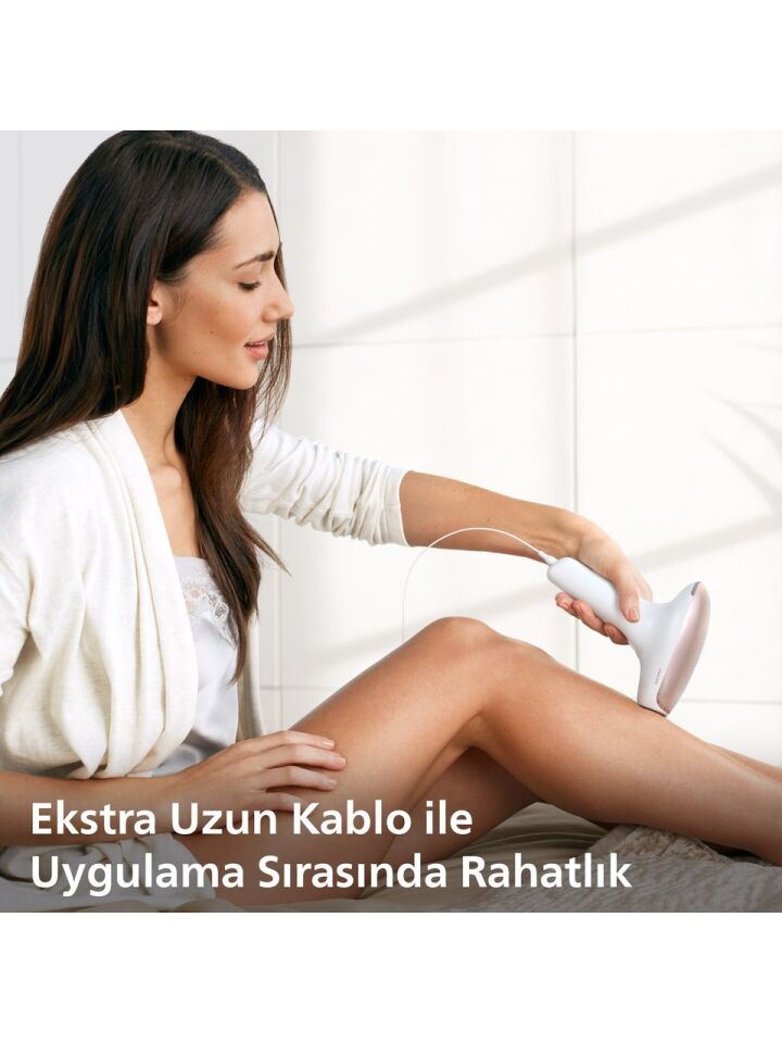 Philips Lumea SC1997/00 Lumea Lazer Epilasyon Ipl Tüy Alma Cihazı,Ekstra Uzun Kablo