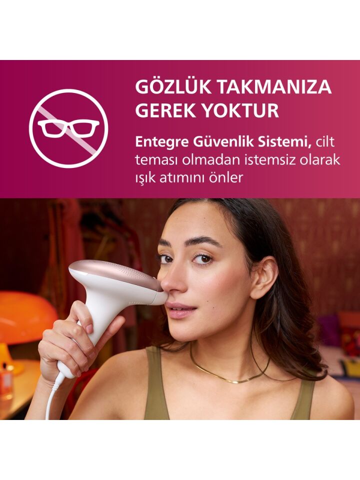 Philips Lumea SC1997/00 Lumea Lazer Epilasyon Ipl Tüy Alma Cihazı,Ekstra Uzun Kablo