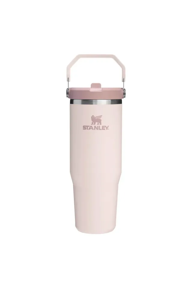 Stanley The Iceflow Flip Straw 0.89 lt Pipetli Termos Bardak Pembe 2.0