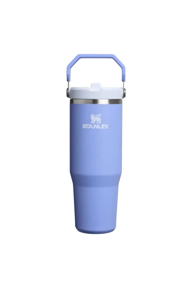 Stanley The Iceflow Flip Straw 0.89 lt Pipetli Termos Bardak Eflatun