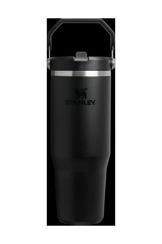 Stanley The Iceflow Flip Straw 0.89 lt Pipetli Termos Bardak Siyah 2.0