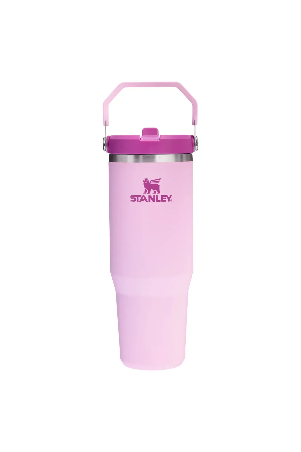Stanley The Iceflow Flip Straw 0.89 lt Pipetli Termos Bardak Kiraz Çiçeği