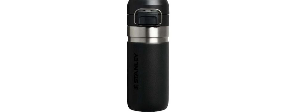 The Quick-Flip Water Bottle Termos .47L - Pembe